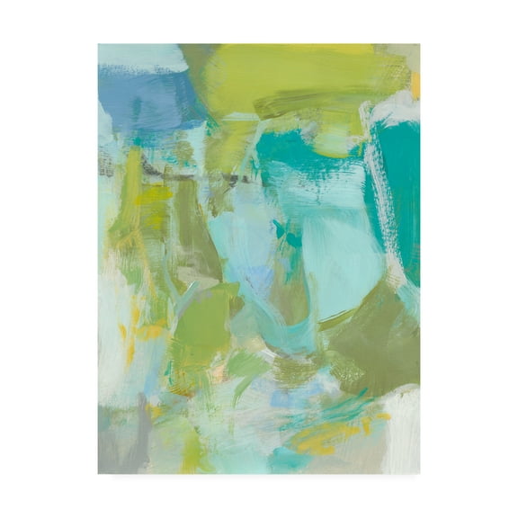 Trademark Fine Art 'Sea Glass Abstraction II' Canvas Art by Christina Long
