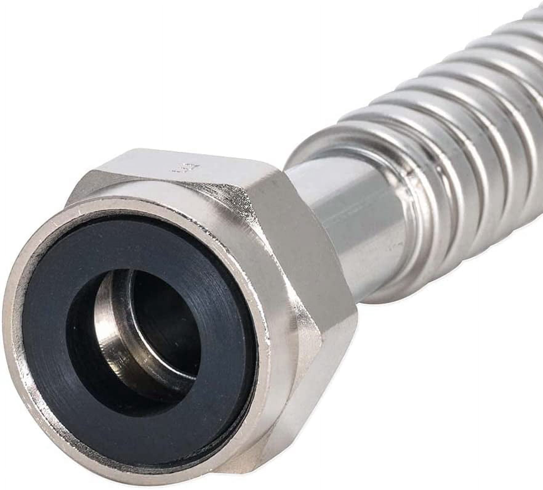Eastman 0437524 Corrugated Stainless Steel Water Heater Connector, 3/4 inch FIP x 1 inch FIP, 24 inch
