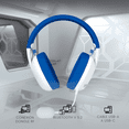thumbnail image 2 of Audífonos Gamer Redragon Ire Pro Blanco/Azul Wireless, 2 of 6