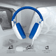 thumbnail image 2 of Audífonos Gamer Redragon Ire Pro Blanco/Azul Wireless, 2 of 6