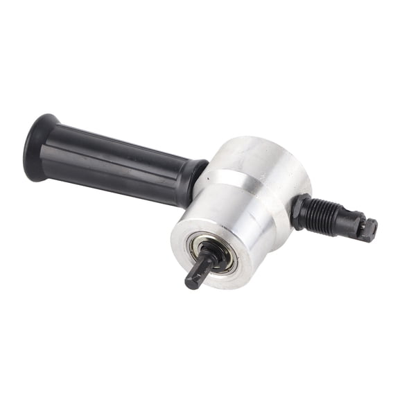 Metal Sheet Nibbler Drill, Non Slip Double Head Metal Sheet Cutter Reduce Shaking for Circle Cutting Machining