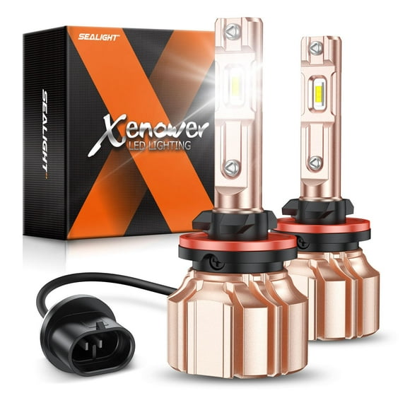 Bombillas LED antiniebla SEALIGHT XF3A 880/885 6500 K, color blanco frío