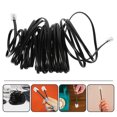 thumbnail image 1 of BESTYASH Cable Telefónico Negro Para Líneas Fijas Uso En Casa Resistente Y Sin Ruido, 1 of 6