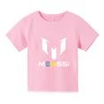 thumbnail image 5 of Camiseta de algodón Messi de verano 2024, ropa para niños, niñas, verano, manga corta, informal, para niños, camisetas deportivas, 5 of 5