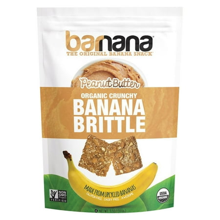Barnana Brittle Banana Pnt Bt Org,3.5Oz (Pack Of 10)
