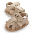 thumbnail image 4 of Baby Girls Boys Sandals Cute Cartoon Elephant Non-Slip Mules, 4 of 7
