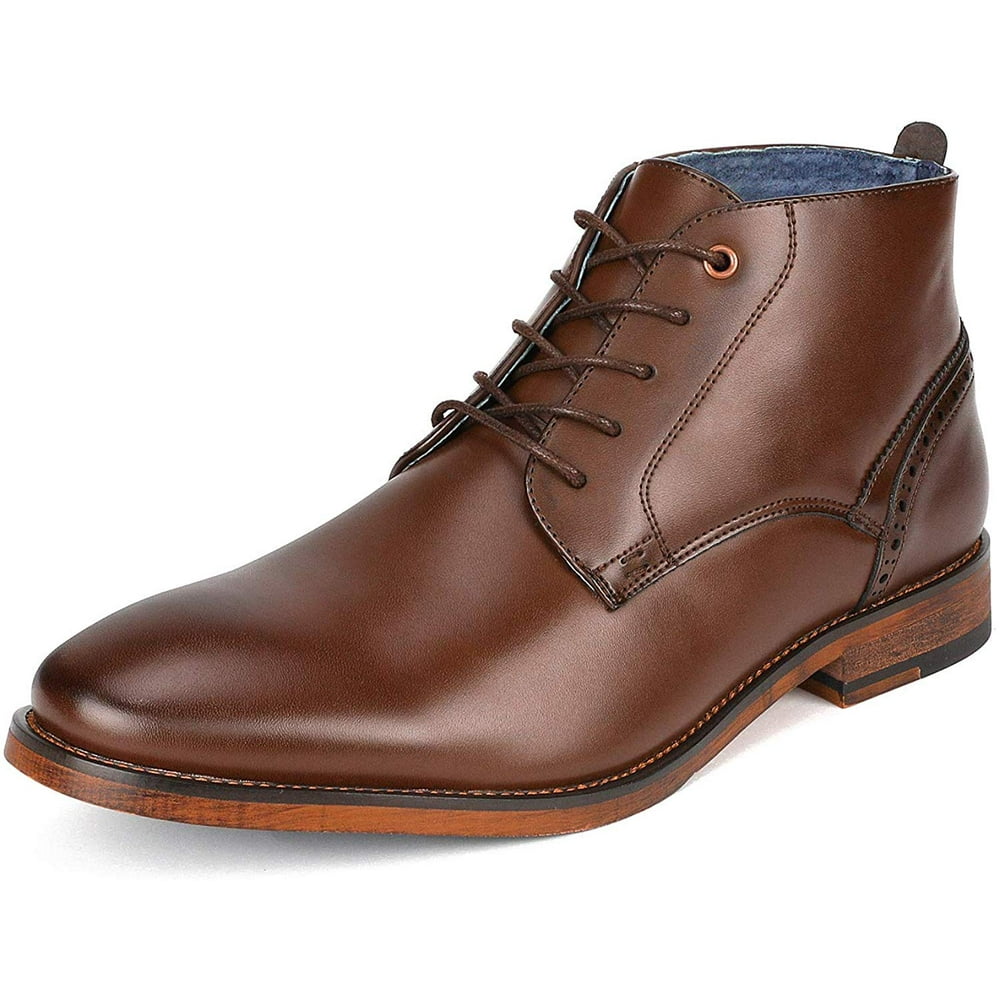 Bruno Marc Bruno Marc Mens Chukka Dress Boots Leather