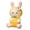Yellow, variant on Surakey Baby Dolls Rabbit Plush Toy,11.8" Cute Animal Stuffed Pillow for Kids Boys Girls Gift Green