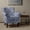 Navy, variant on Round plywood arms - Long - lasting comfort with foam - Foyer seating - Solid wood legs