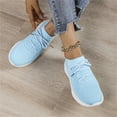 thumbnail image 3 of Gubotare Women'S Fashion Sneakers Women's Running Shoes Breathable Cushion Sneakers,Light Blue 9, 3 of 5
