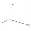 Elements Of Design Ed3141 Corner Style Shower Curtain Rod - Chrome