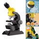 thumbnail image 4 of Kit de microscopios Juguete de aprendizaje 100x 400x 1200x Instrumentos ópticos Microscopio de juguete Inicio, 4 of 8