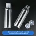 thumbnail image 3 of 10 Pack 3.4oz Empty Plastic Travel Bottles for Toiletries, TSA Approved Leak Proof Squeezable Portable Size Containers for Travel Essentials Accessories, Clear by GIXUSIL, 3 of 7