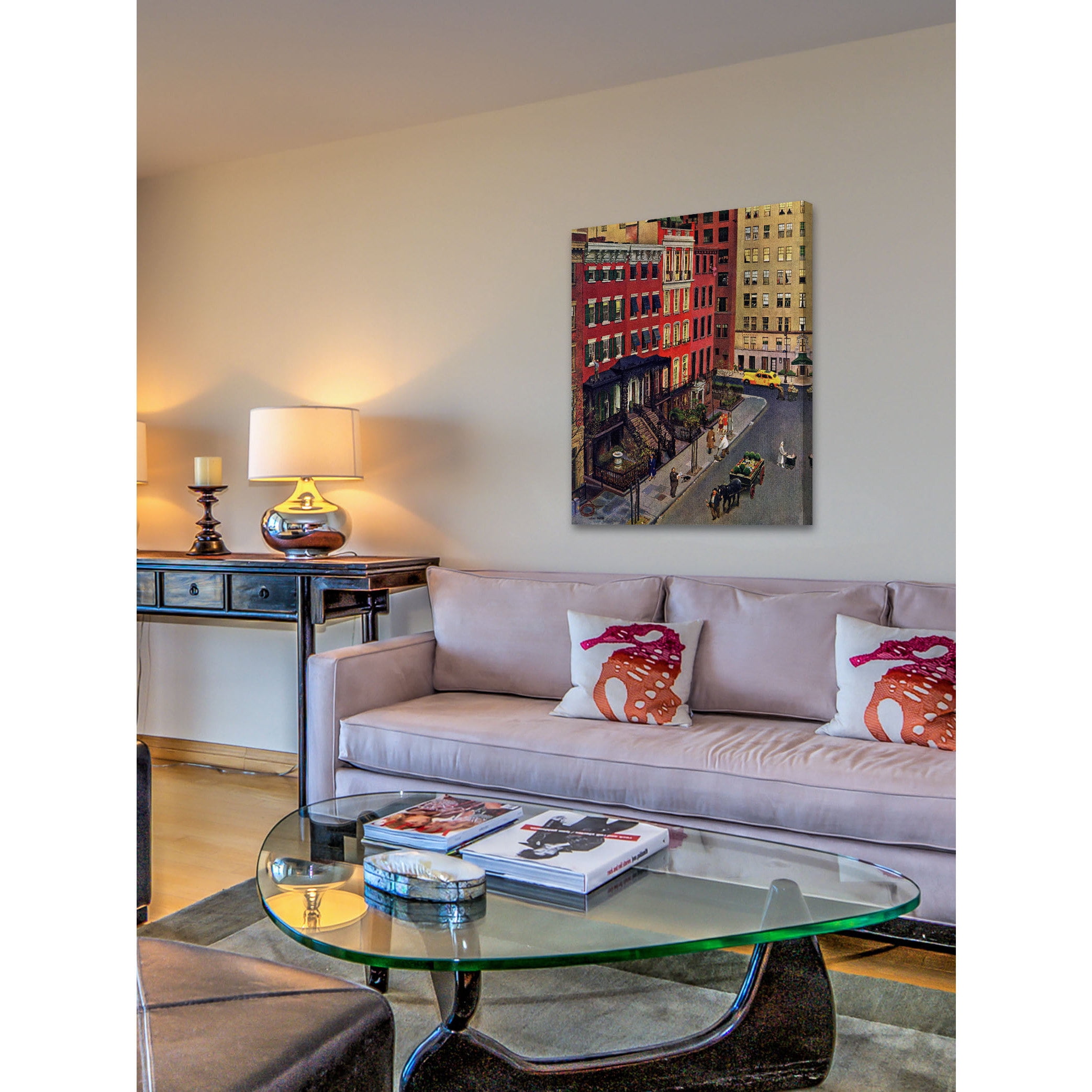 Marmont Hill "Gramercy Park" by John Falter Painting Print on Canvas