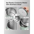 thumbnail image 6 of Sekaer Small Electric Kettle, Hot Water Boiler Mini Portable Travel Tea Kettle, 0.8L with Auto Shut-Off & Boil Dry Protection, 304 Stainless Steel, 6 of 8