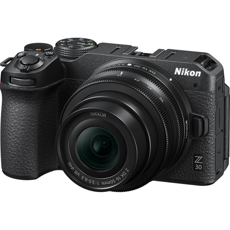 Nikon Z30 Mirrorless Camera 20.9MP with 16-50mm Lens 4K Video