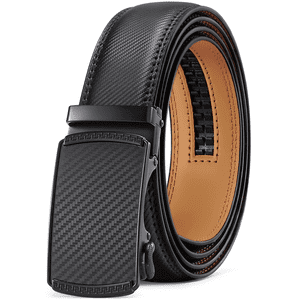 Sendefn Leather Belt for Men with Ratchet Buckle