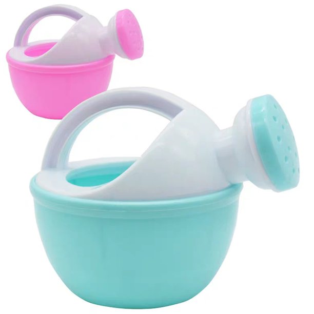 Regadera Pequeña De Juguete Para Niños – Herramienta De Riego En Rosa, Ligera Y Resistente De ABS, Ideal Para Jardín, Playa Y Bañera