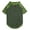 Green, variant on Deago Dog Striped T-Shirt with Leash Ring Warm Breathable Winter Pet Apparel Colorful Soft Puppy Sweatshirt Clothes for Small to Medium Dogs Puppy (Red, M)