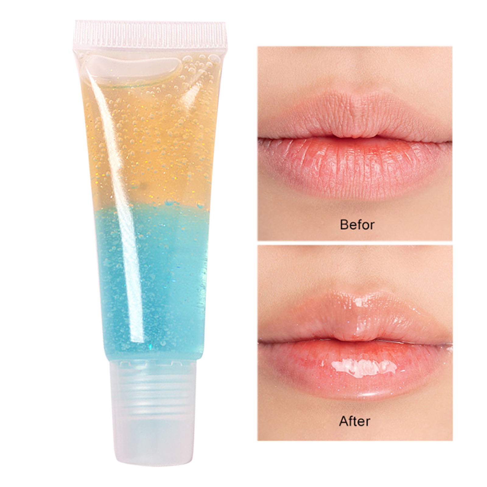 NIUREDLTD Lip Gloss Lip Balm For Men And Women Moisturizing Long