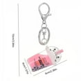 thumbnail image 5 of SIEYIO Cat Milk Tea Car Pendant Cartoon Bag Pendants Acrylic Keychain Bag Charm Jewelry, 5 of 16
