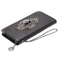 thumbnail image 2 of Black Skull Leather Wallet,, 2 of 7