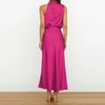 thumbnail image 4 of Ketyyh-chn99 Robes de Soirée Formelles pour Femmes Robe de Cocktail Femme Mode Élégante Robe de Soirée pour Dames Rose Vif,P, 4 of 5