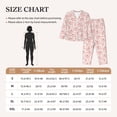 thumbnail image 4 of Saiise Pig Print Women Soft Pajama Sets,Long Sleeve Sleepwear Button Up 2-Piece Pjs Lounge Sets-Medium, 4 of 7
