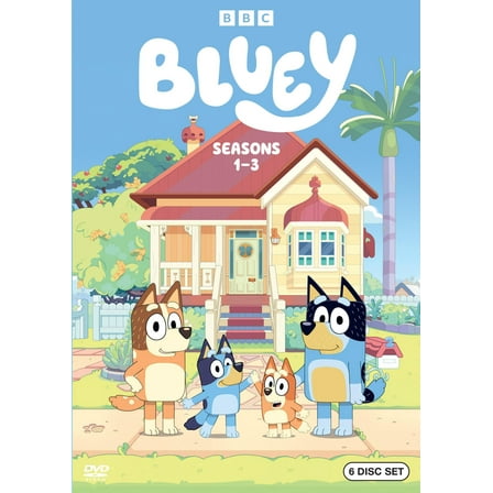Bluey: Season 1-3 (6 Discs) (DVD), Family, BBC