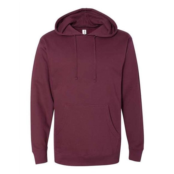 Independent Trading Co.. Sudadera con capucha de peso medio SS4500 L Granate Compañía de Comercio Independiente SS4500