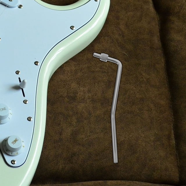 OULII Vibrato Para Guitarra Eléctrica Plateado Con Control Refinado Y Uso En Presentaciones