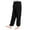 Black, variant on Cethrio Boys Summer Sweatpants, Cotton Elastic Waist Casual Thin Athletic Pants Black Size 14-16 T