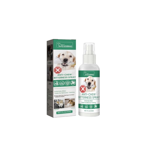 WREESH Spray For Dogs To Stop Chewing, Non Chewing Spray For Dogs, Spray For Pet Orthotics, Pet Behavior Orthotics 30ml Clearance
