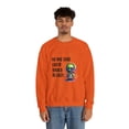 thumbnail image 4 of No One Said Earth Would Be Easy Sweatshirt, Cute Alien Sweatshirt, 4 of 7