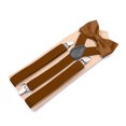 thumbnail image 6 of Mens Suspenders and Bow Tie Set Adjustable Elastic Clip On Suspenders for Wedding, 6 of 6
