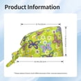 thumbnail image 6 of PAYOHTO Butterfly Flower Working Cap with Sweat-Wicking Forehead Band Breathable, 6 of 8