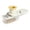 Beige, variant on Chop Box Food Dicer, 3 in 1 Garlic Grater Bowl Slicer with Garlic Roller, ABS Body Stainless Steel Blades, Garlic Slicer Super Thin Julienne Grinder, Green