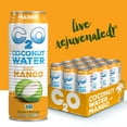 thumbnail image 5 of C2O The Original Coconut Water with Nutrients & Electrolytes, Rejuvenating Plant-Based Hydration, Mango, 17.5oz cans (12-Pack), 5 of 7