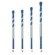 thumbnail image 3 of Scienceny Brocas triangulares, juego de perforación multifuncional, suministros de carpintería, azul para baldosas de cerámica, perforación Herramientas y ferretería 8 mm, 3 of 6