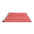 thumbnail image 2 of Ahgly Company Machine Washable Indoor Rectangle Abstract Red Modern Area Rugs, 4' x 6', 2 of 4