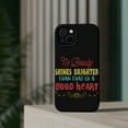 thumbnail image 4 of DistinctInk MagSafe Tough Case for Apple iPhone 15 (6.1" Screen) - No Beauty Shines Brighter Than Good Heart - Slim Profile Design, 4 of 6