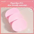 thumbnail image 4 of Gentle Daily Facial Cleansing & Exfoliating - Reusable Puff Sponge Removes Dead Skin, Dirt & Makeup, 4 of 5