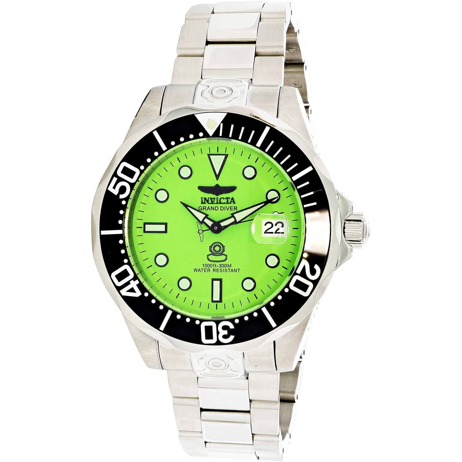 Invicta - Invicta Men's Pro Diver 10641 Silver Stainless-Steel ...