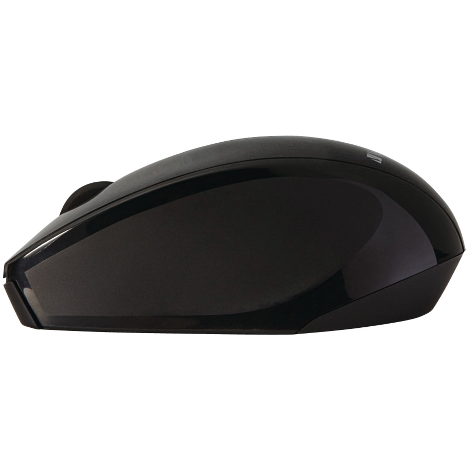 Verbatim Cordless Blue-LED Computer Mouse, Multi-Trac, 3 Buttons, 2.4 GHz (Black)