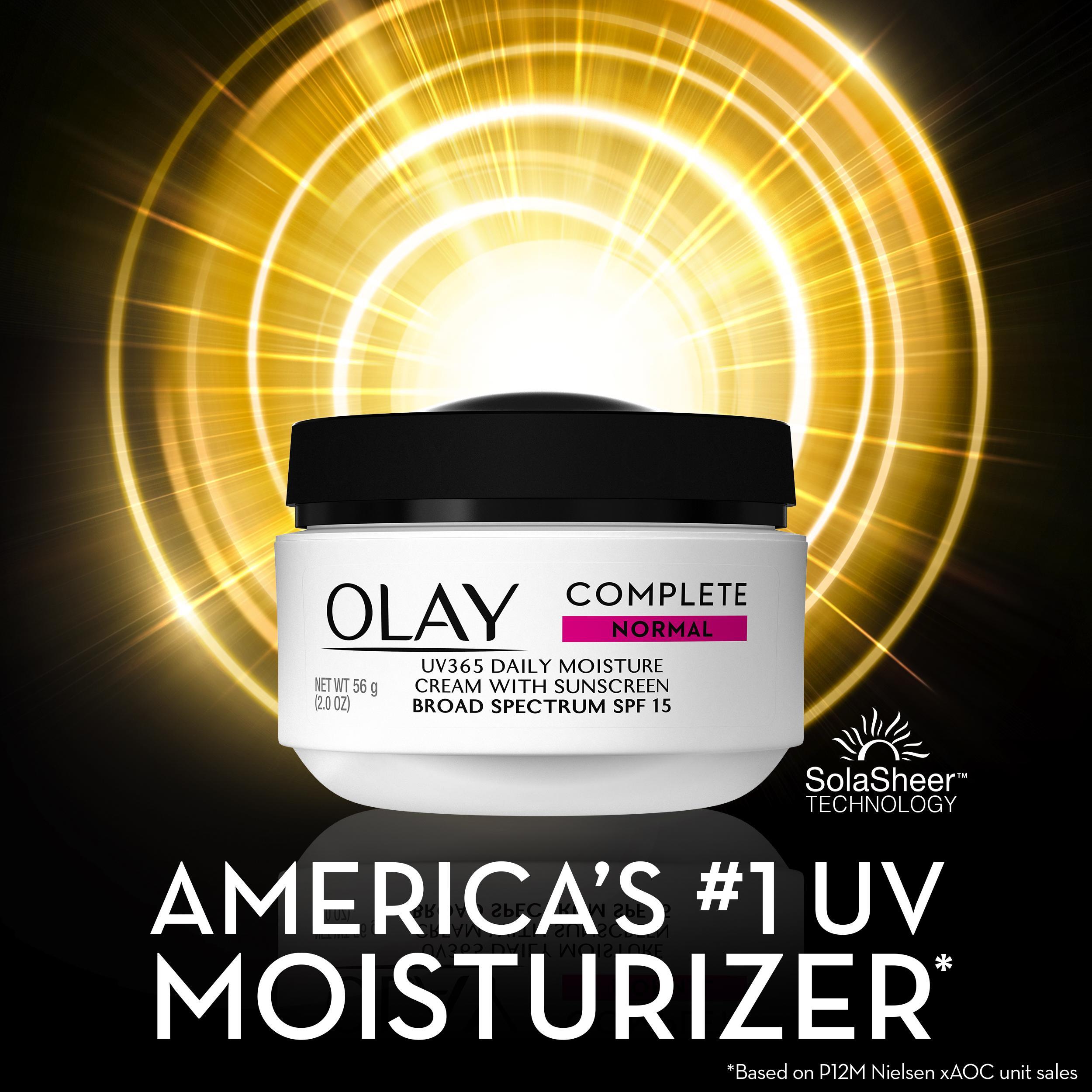 Olay Complete Cream Moisturizer with SPF 15 Normal, 2.0 oz - image 4 of 8