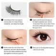 thumbnail image 4 of 6 Pair Fluffy Lashes 3d Mink Lashes Long Thick False Eyelashes Lashes Makeup Mink Eyelashesa, 4 of 5