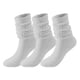 thumbnail image 1 of Calcetines para hombre y mujer, calcetines de invierno de color liso, cálidos, extra largos, ajustados, de punto, para mujer, 1 of 9
