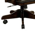 thumbnail image 3 of Benzara Kalia Contemporary Arm Chair, Brown Finish-Color:Brown/Dark Brown, 3 of 4