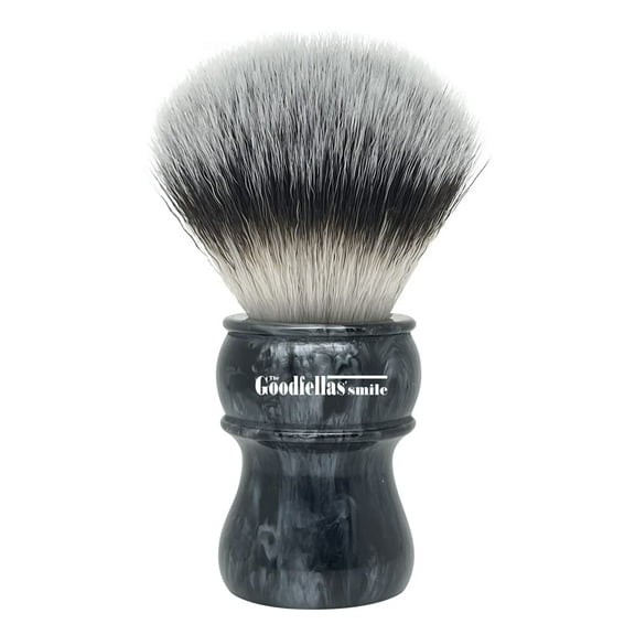 The Goodfellas' Smile Synthetic Shaving Brush (The Deep) - Extra Dense 26mm Brush Knot for a Fabulous Lather