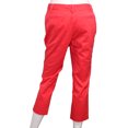 thumbnail image 2 of Lands' End Women's Size 4 Petite, Crop Chino Pants, Crimson Dawn Red, 2 of 4